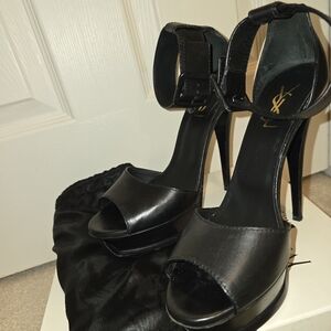 YvesSaintLaurent, size 9.5 (39+), black
